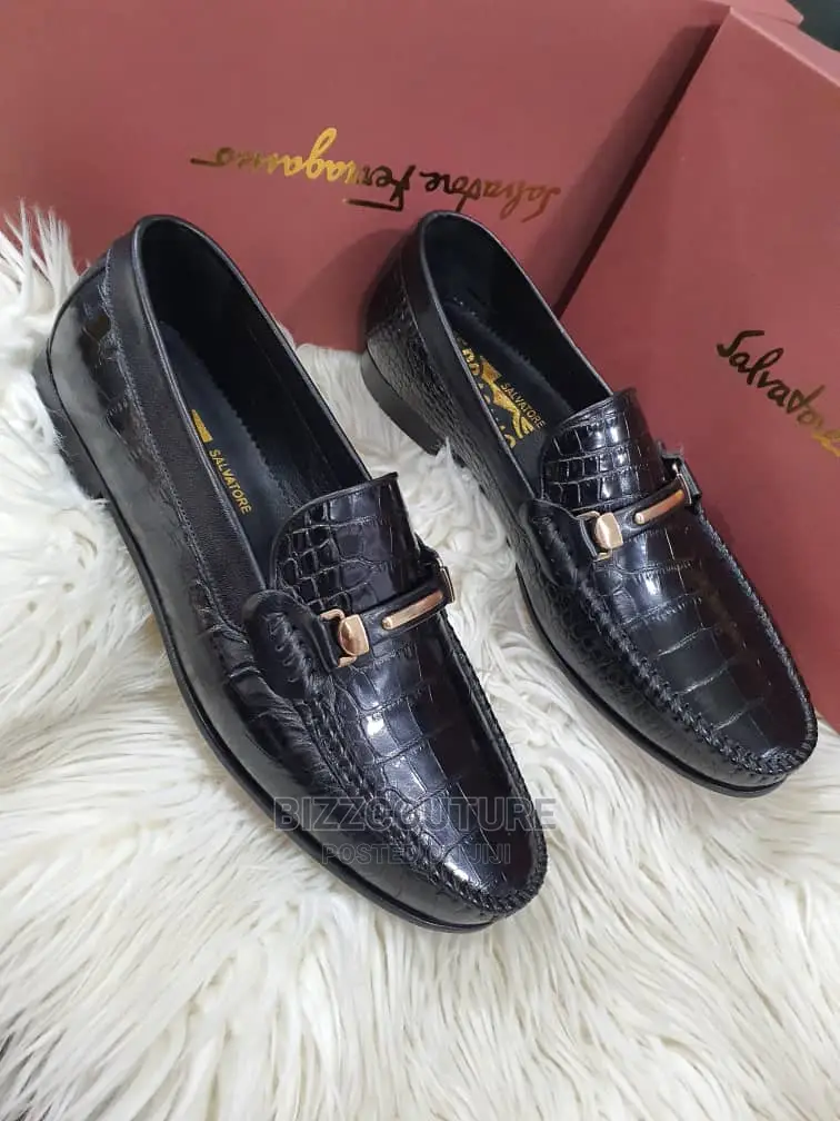 Original SALVATORE FERRSGAMO Loafers Available in Store