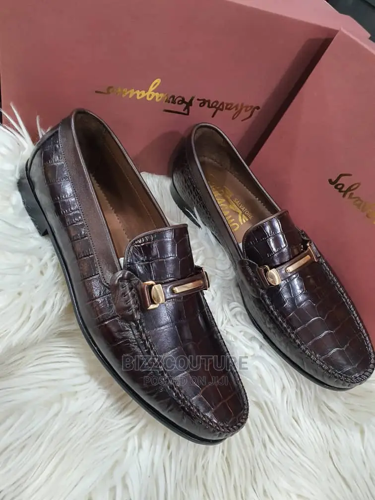 Original SALVATORE FERRSGAMO Loafers Available in Store