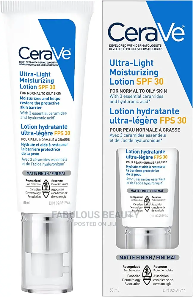 Cerave Ultra Light Moisturizing Lotion