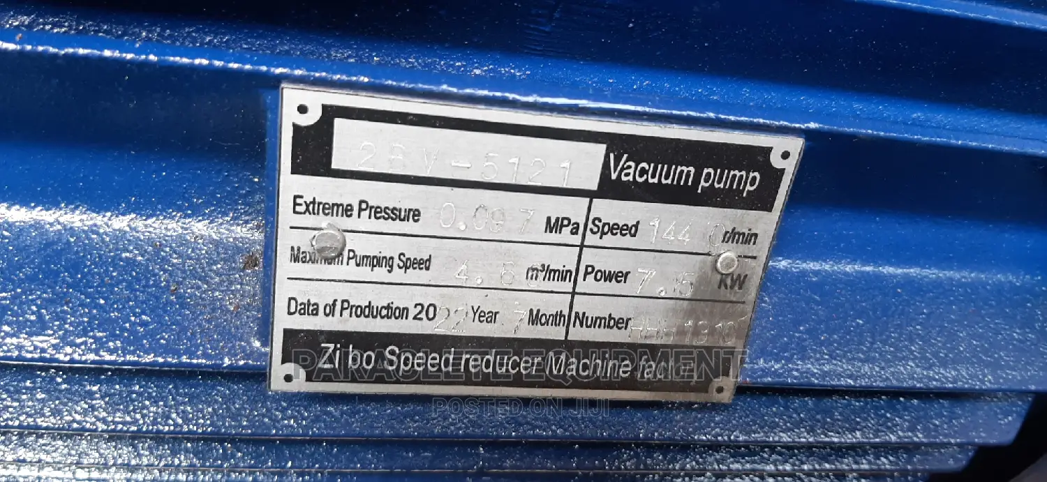 Liquid Ring Pump (Water Vacuum)