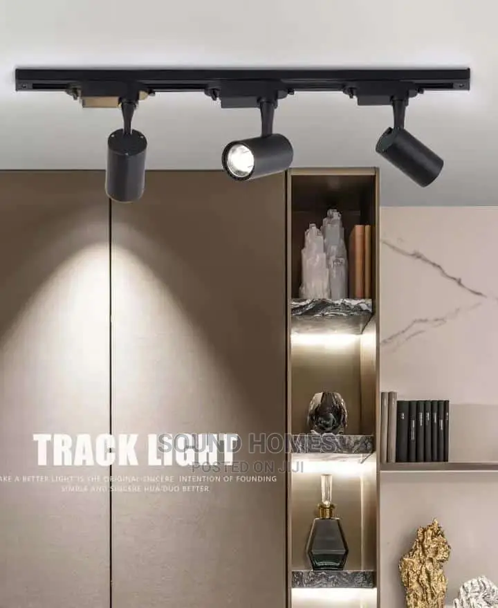 LED Track Light With Rail