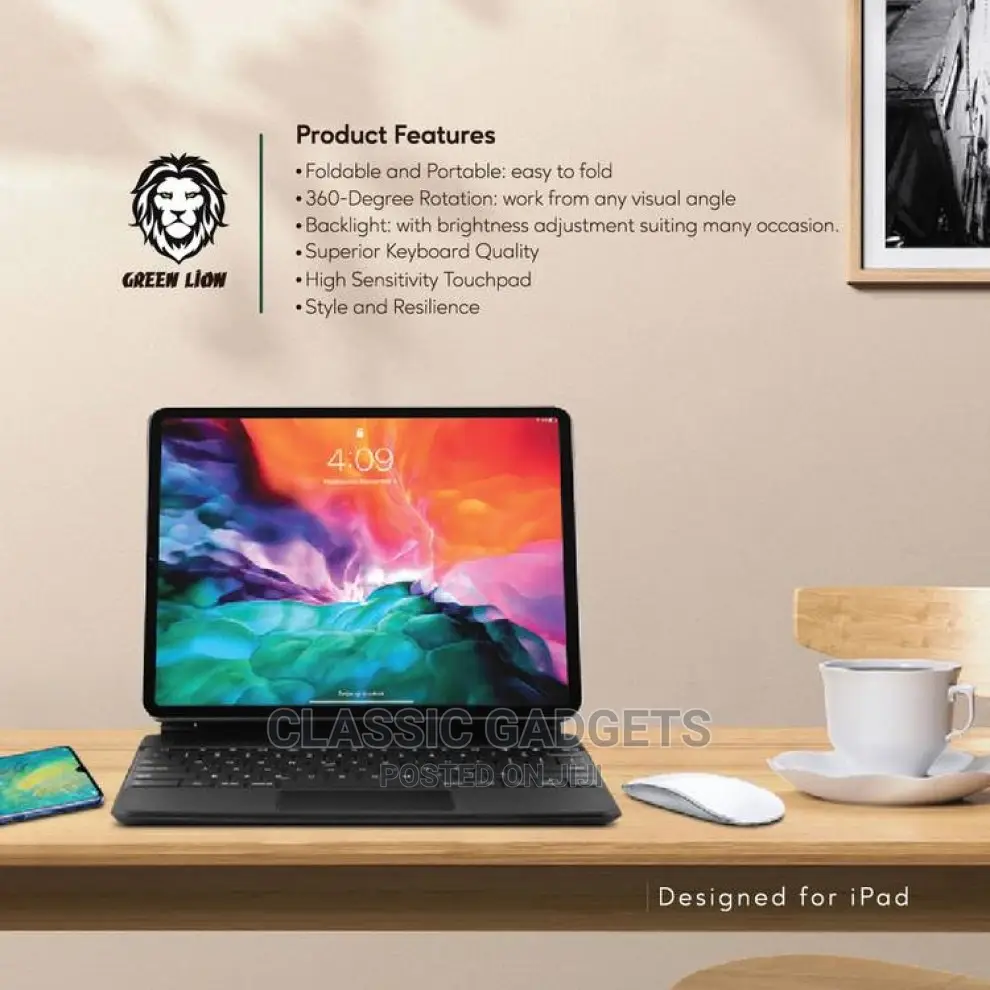 Green Lion Magic Keyboard for iPad Pro 11 / iPad 10.9