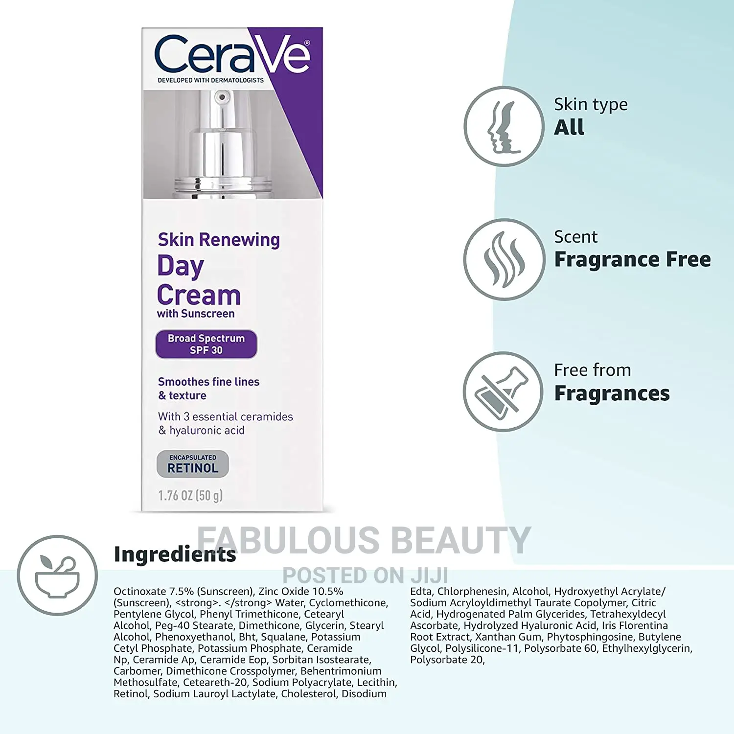 Cerave Skin Renewing Day Cream