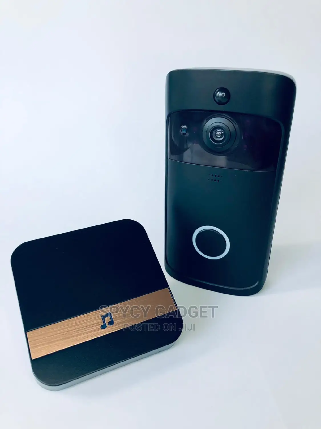 HD Wi-Fi Smart Video Doorbell With Indoor Ringer