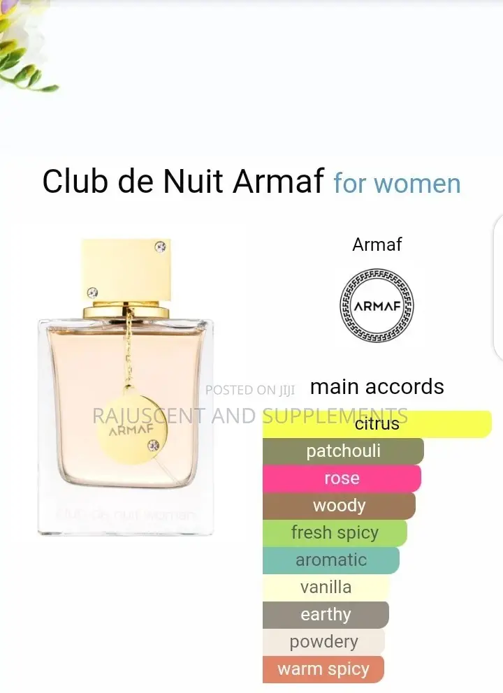 Club DE Nuit Woman and Intense Woman