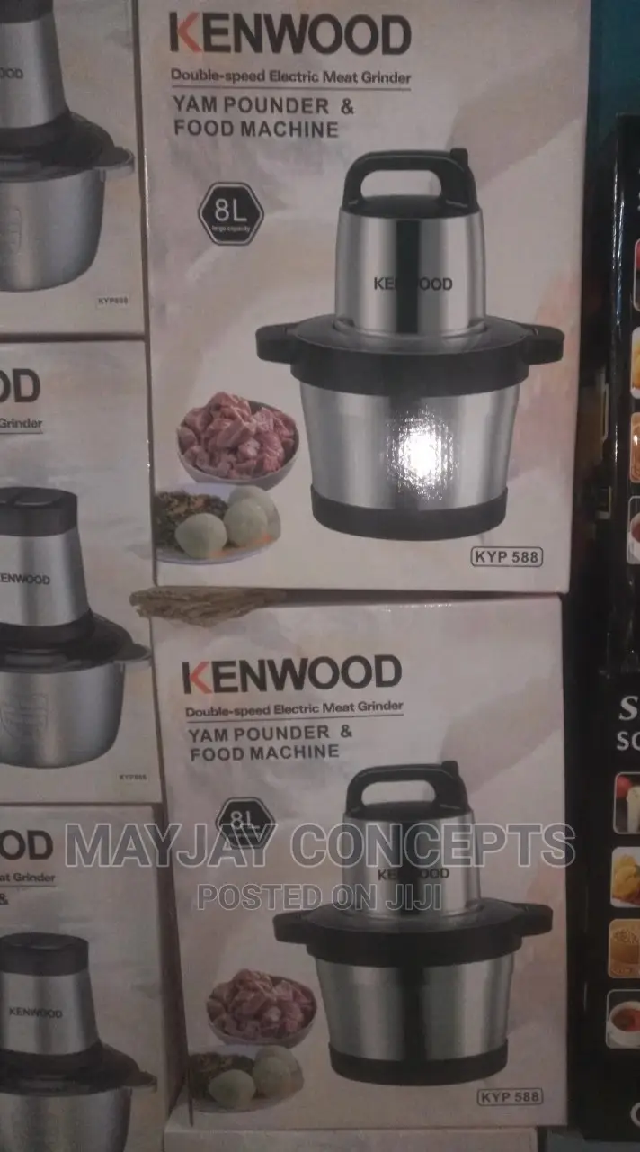 9l Kenwood Yam Pounder,Food Processor and Meat Grinder