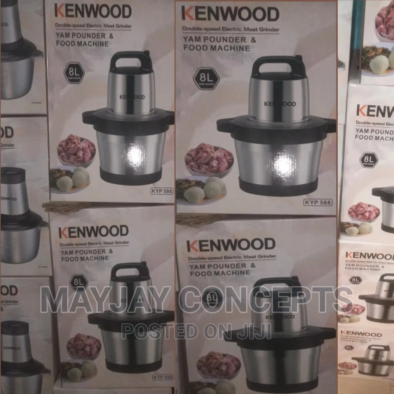 9l Kenwood Yam Pounder,Food Processor and Meat Grinder