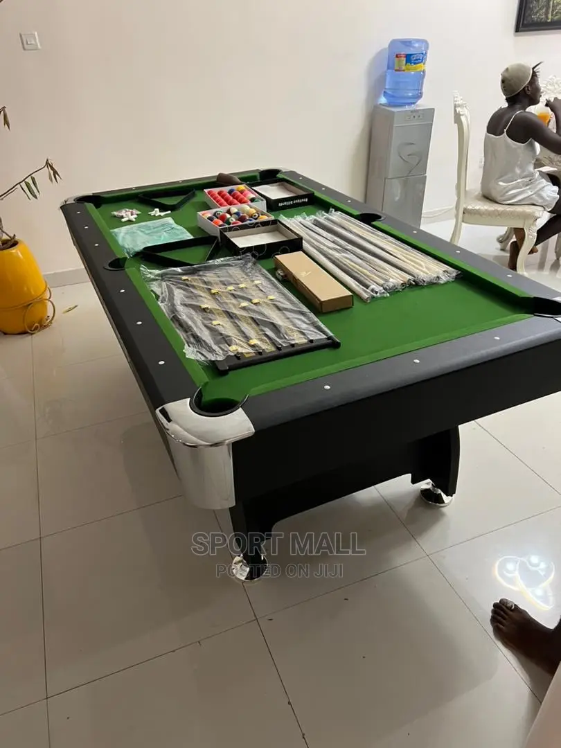 7ft New Snooker Board With Double Accessories