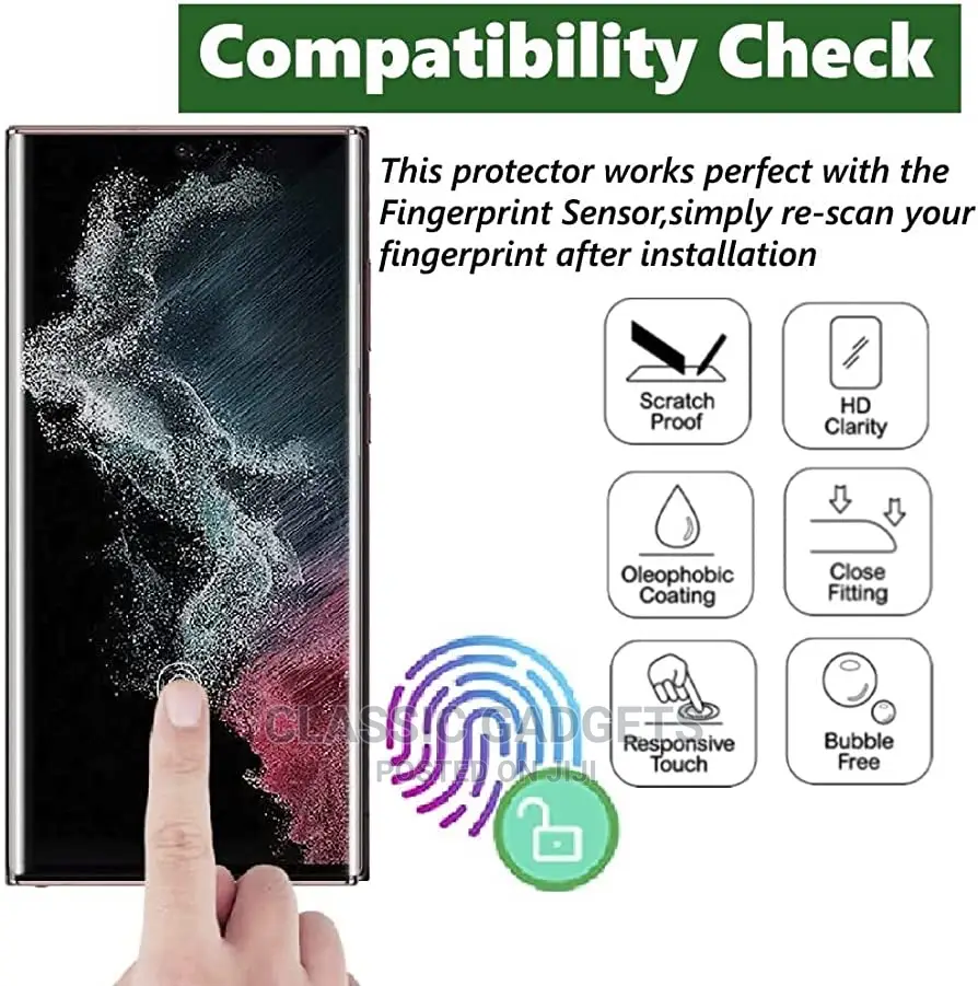 3D Full Tampered Screen Protector for Galaxy S24ultra