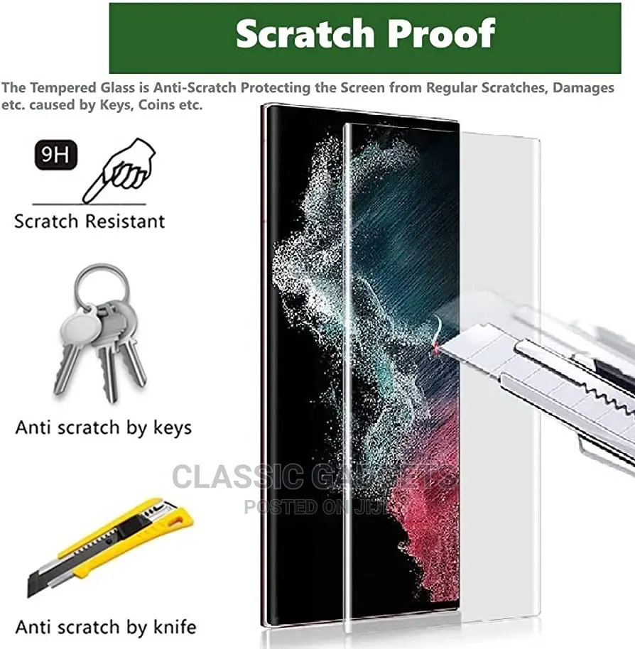 3D Full Tampered Screen Protector for Galaxy S24ultra