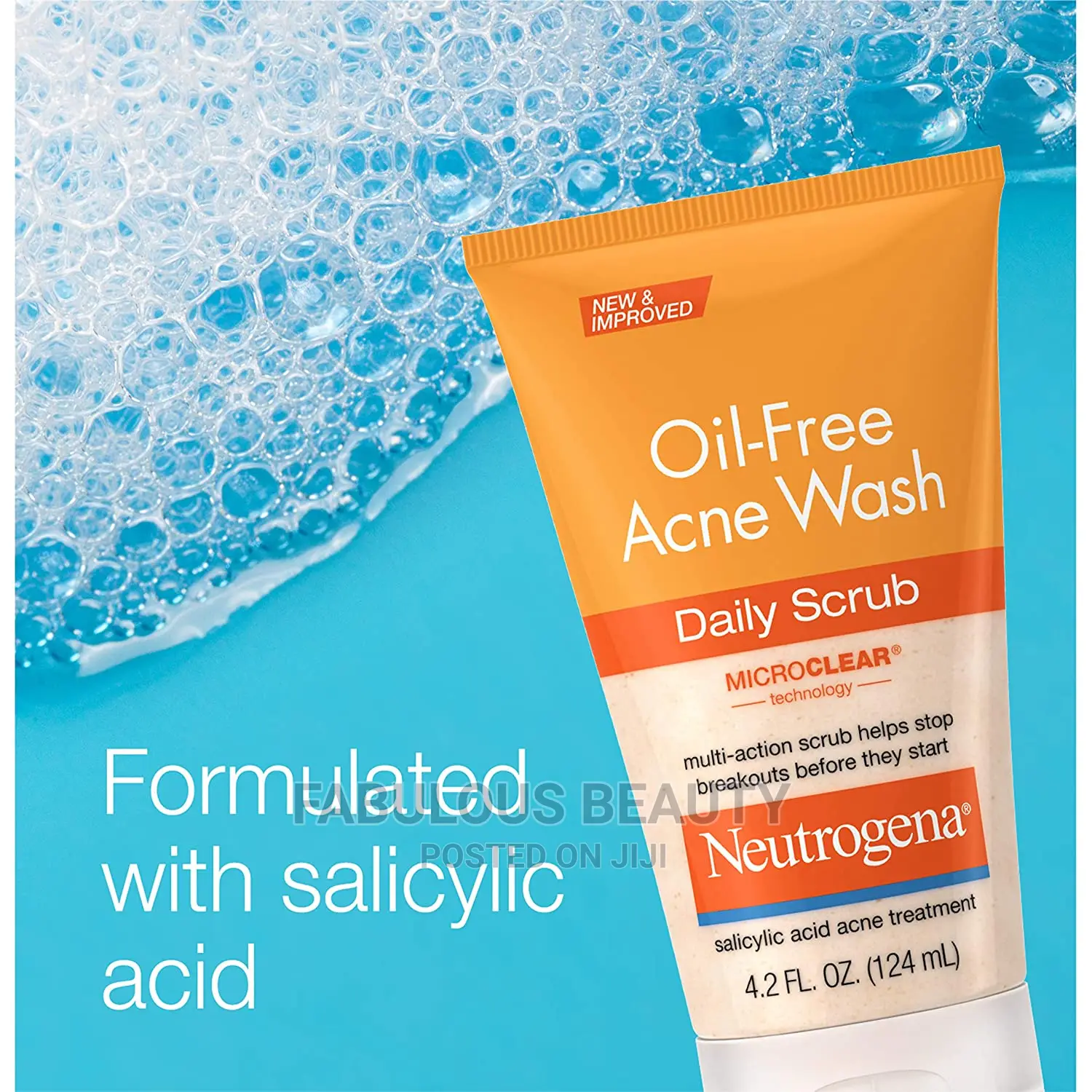 Neutrogena Oil Free Acne Wash.