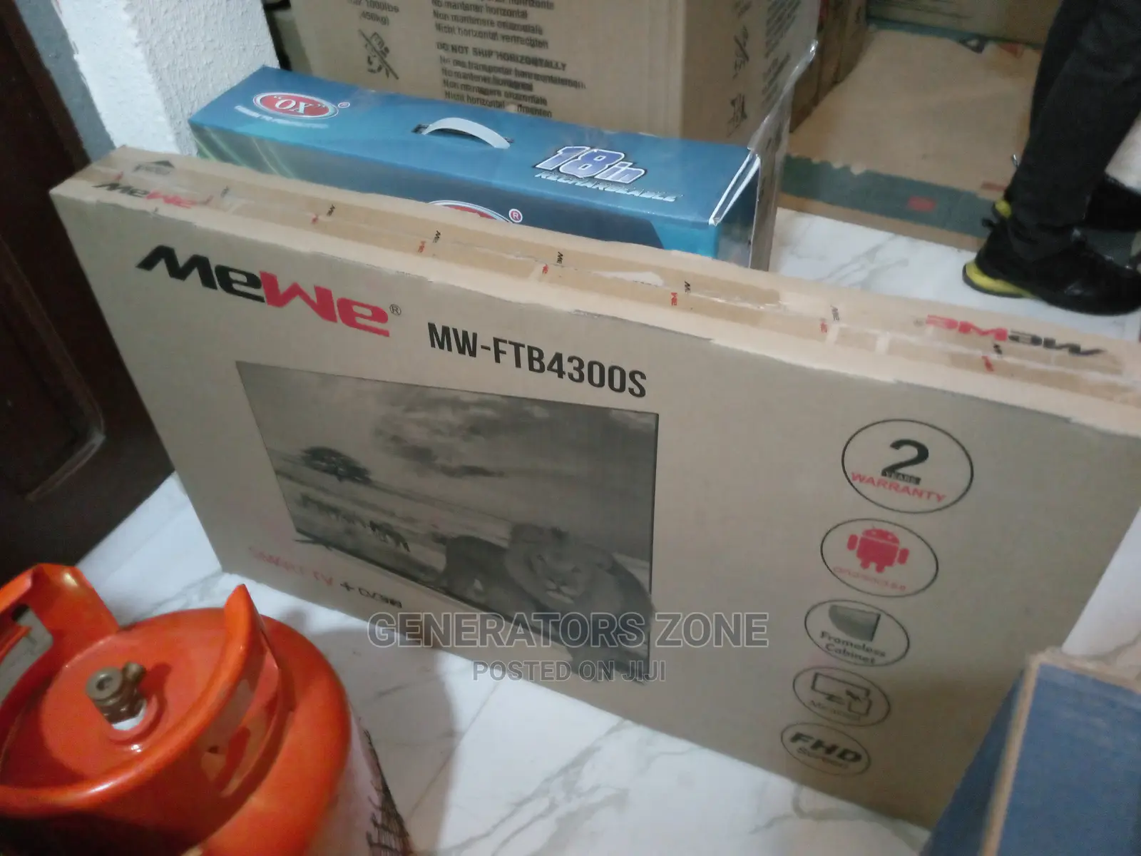 43-Inch Mewe Brand New TV +Youtube +Netflix+Miracast