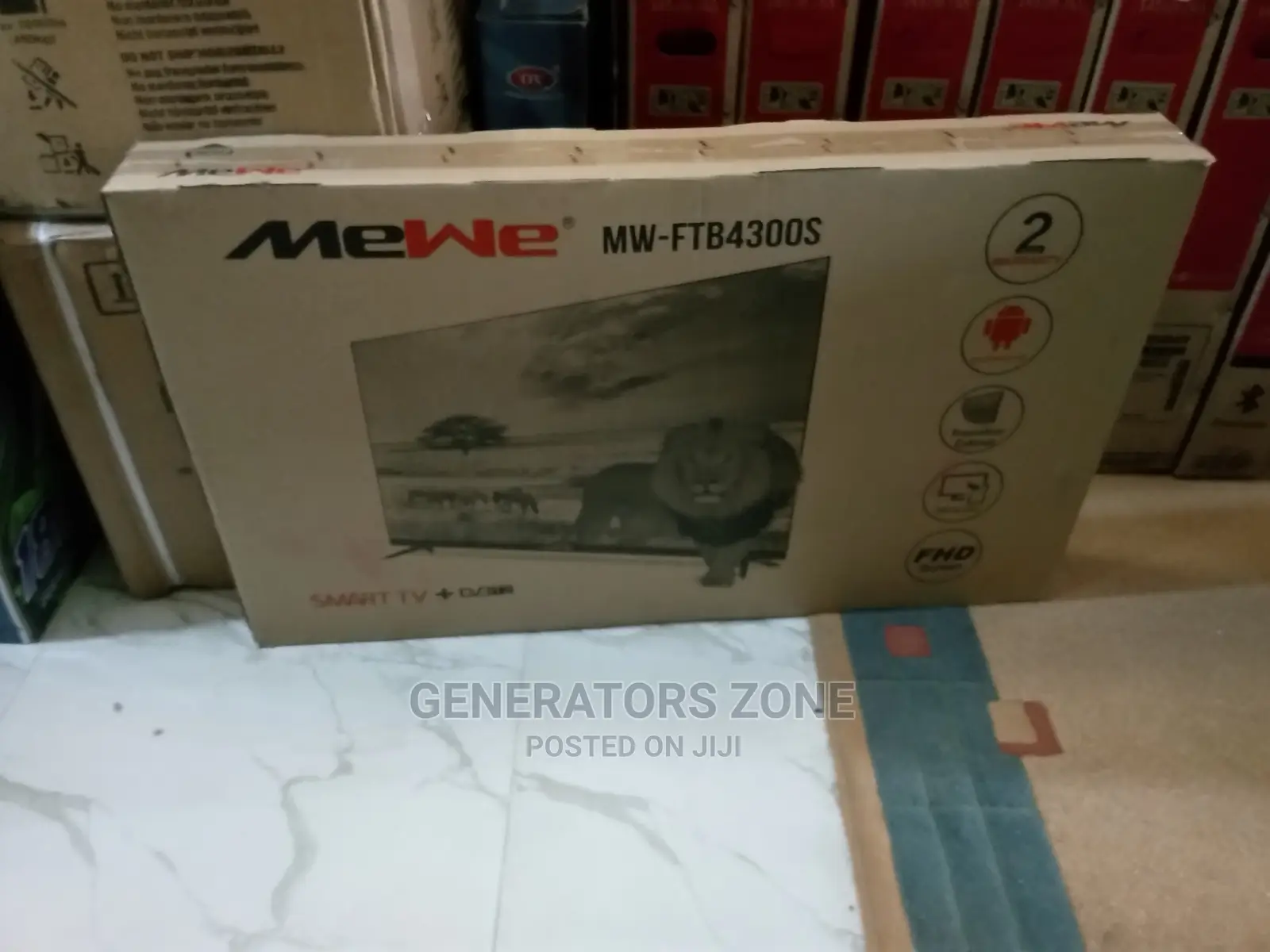 Classic Mewe 43-Inch Tv| Smart Tv+2 Yrs Warranty+ Appstore