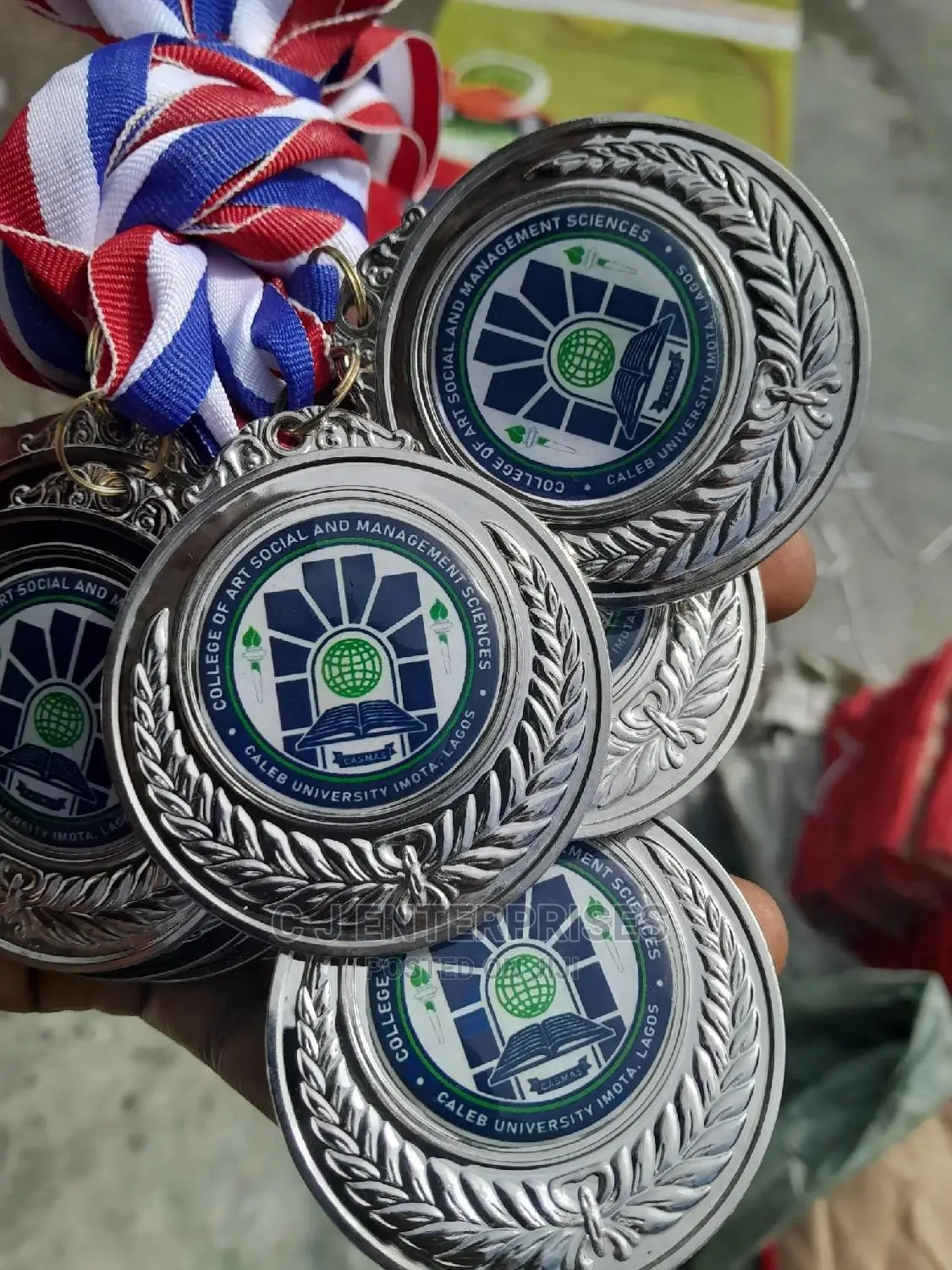 Gold and Silver Medals J8