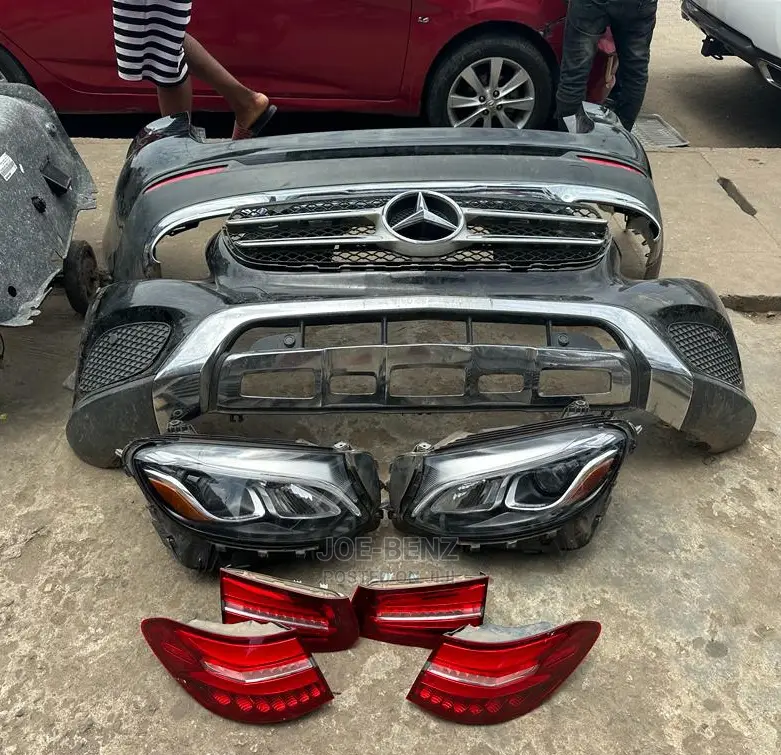 GLC 300 Complete Front and Back Bumper With Led Light