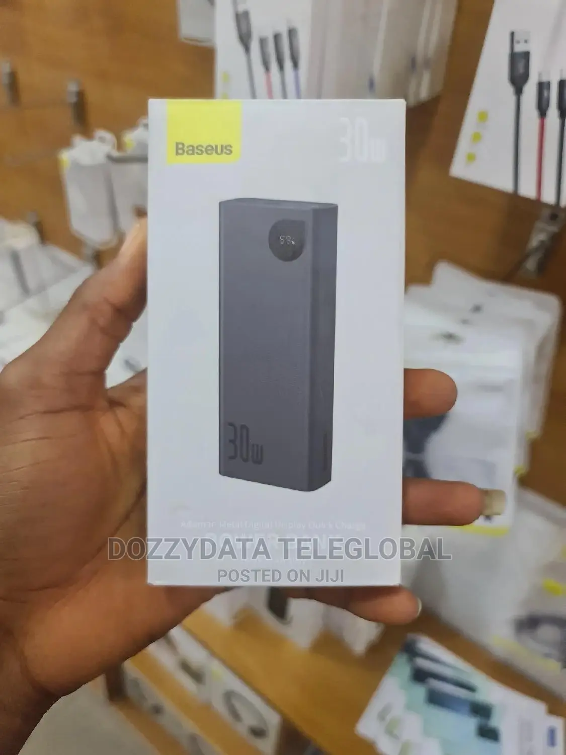 Baseus Adaman 20000mah 30W Power Bank + USB Type C Cable