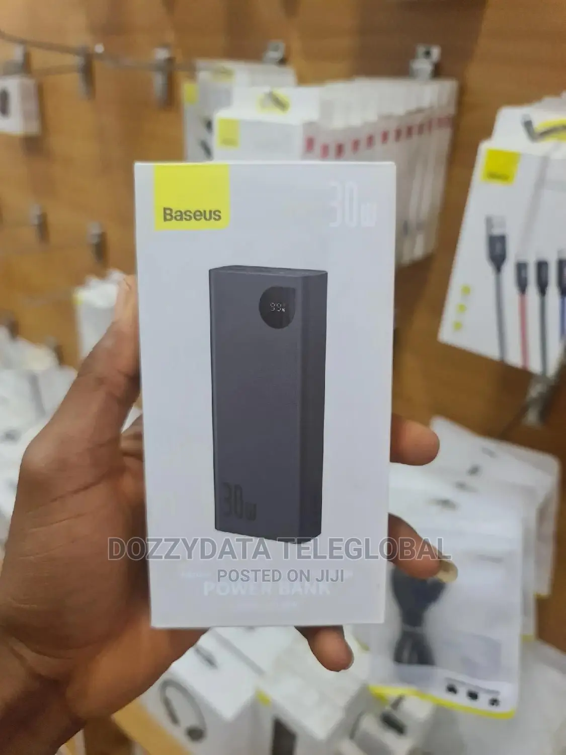 Baseus Adaman 20000mah 30W Power Bank + USB Type C Cable
