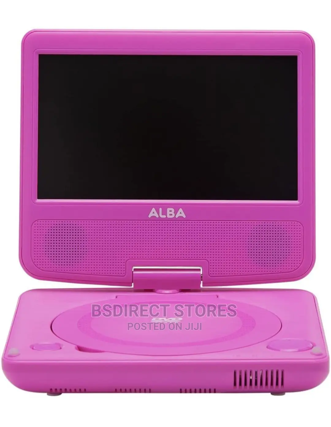 ALBA 7" PINK Portable DVD Player With Swivel Screen
