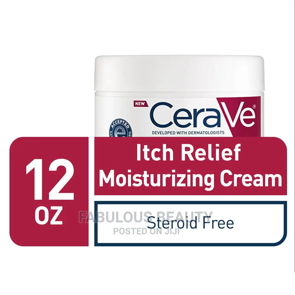 Cerave Itch Relief Moisturizing Cream USA. 16oz 453gm
