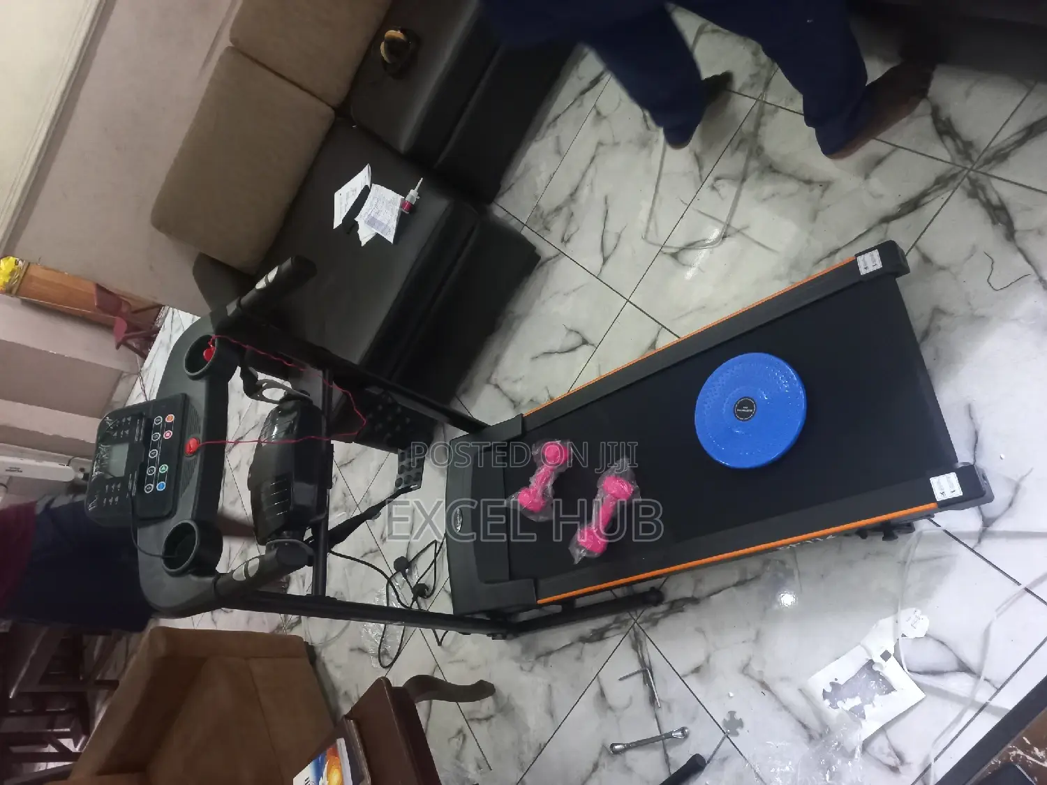 Supermax 2hp Treadmill Machine Foldable Vvf