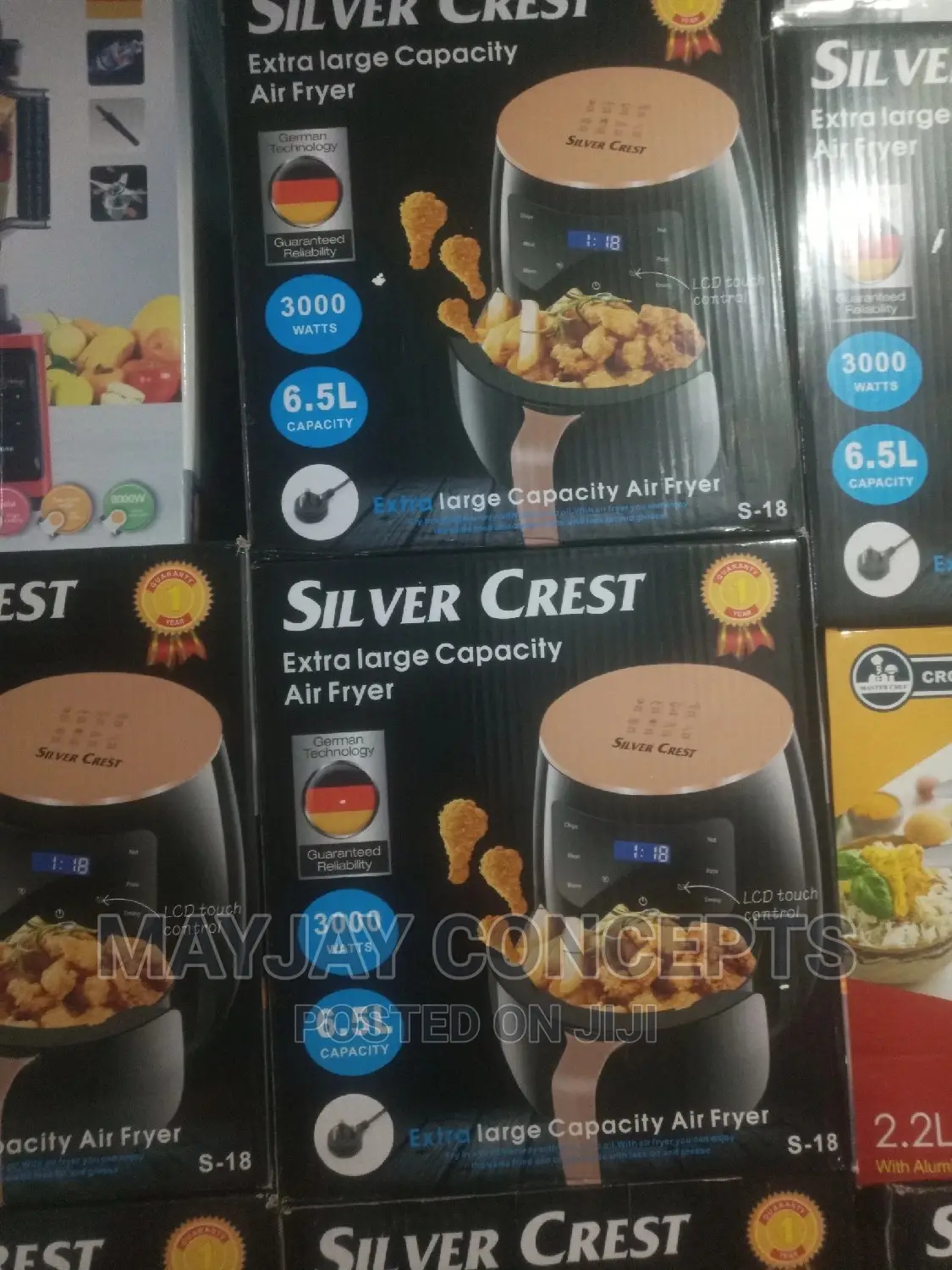 6.5l Silvercrest Air Fryer, Extra Large Capacity Airfryer