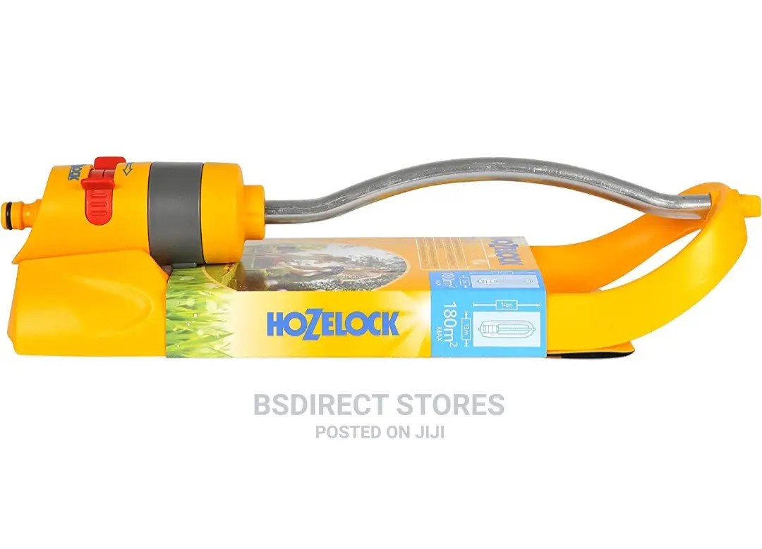 Hozelock Aquastorm Oscillating Garden Lawn Sprinkler 200m2
