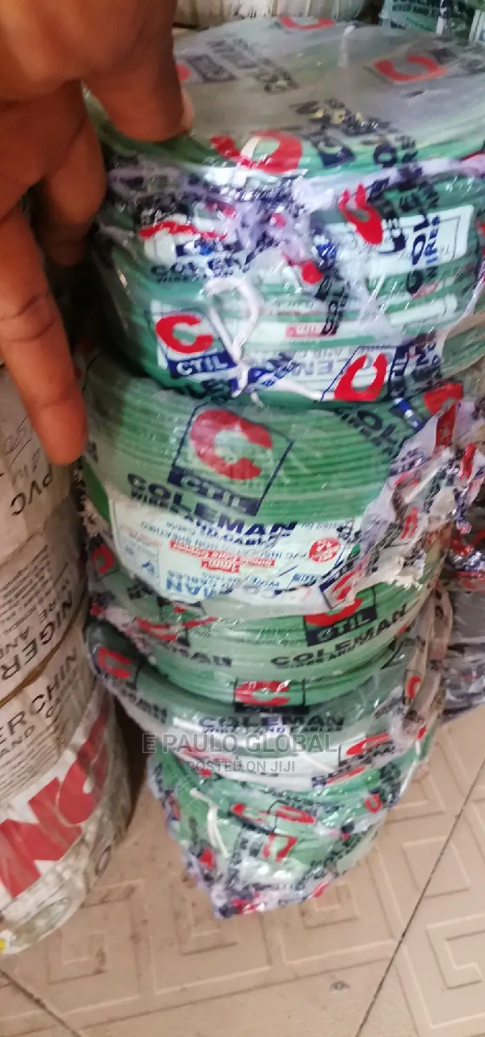1mm Single Red Black Green Colour Coleman