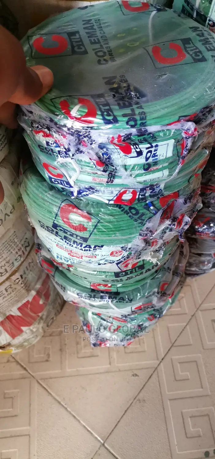 1mm Single Red Black Green Colour Coleman