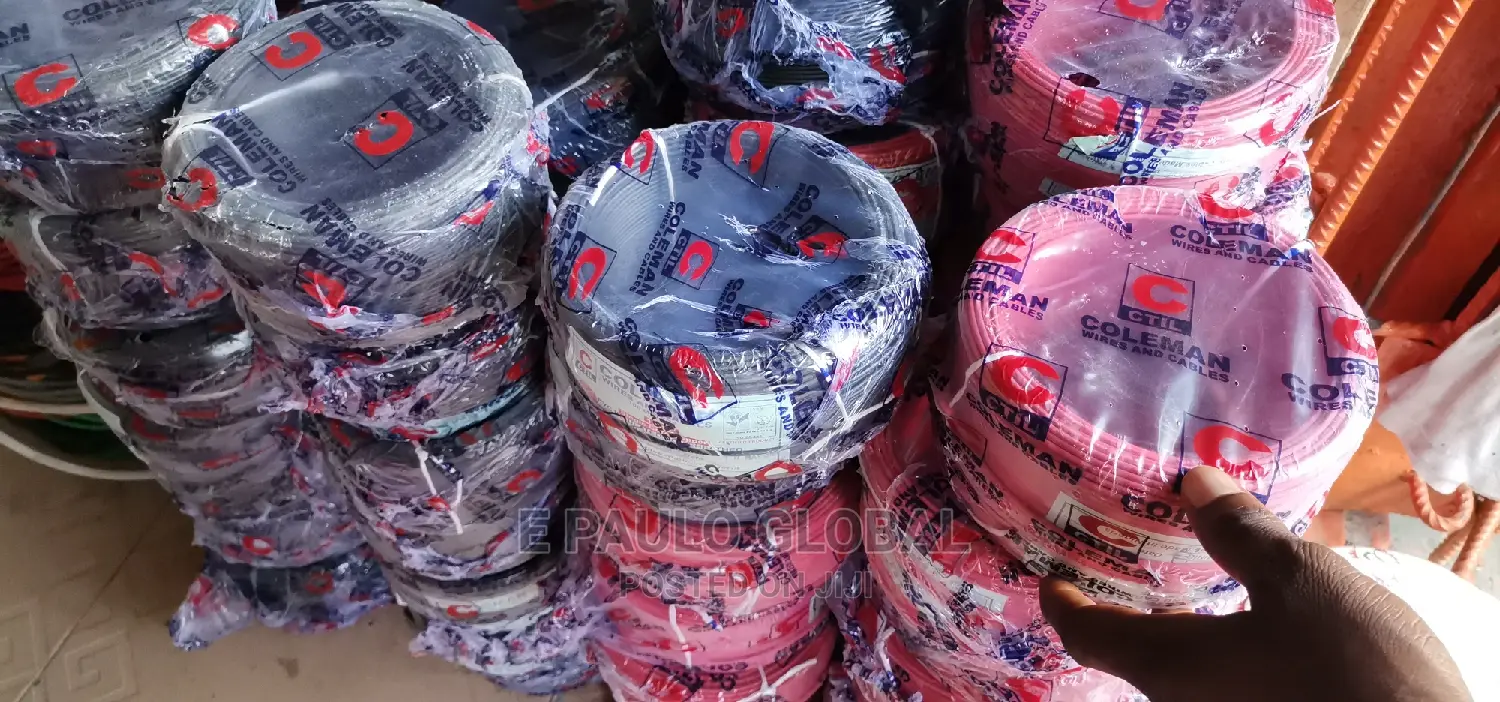 1mm Single Red Black Green Colour Coleman