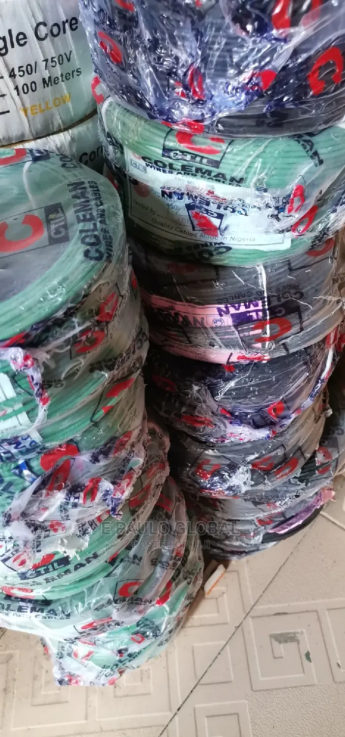 1mm Single Red Black Green Colour Coleman