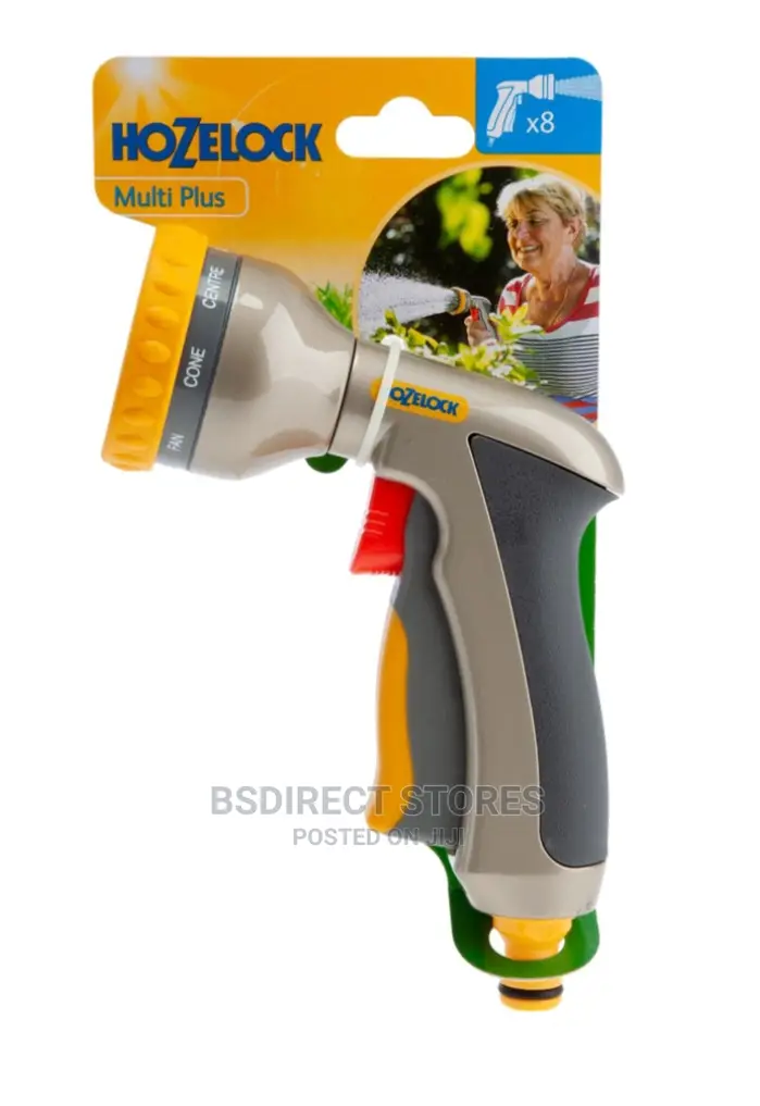 Hozelock 2691 Multi Plus Metal Rose Head Multi Jet Spray Gun