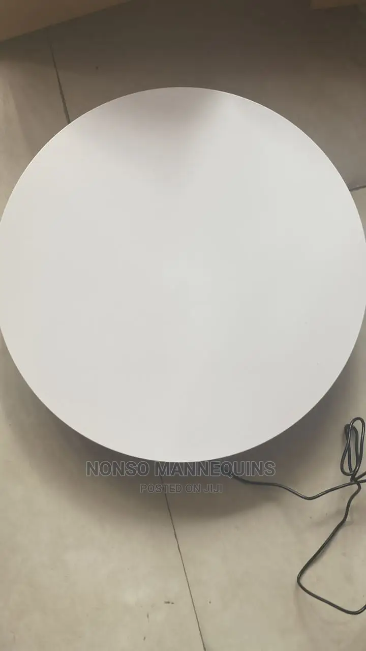 42cm White Turntable/Rotator Stand