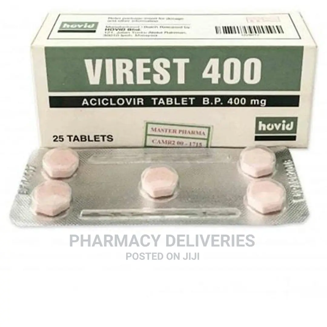 Virest Aciclovir 400 Mg Tablet Available