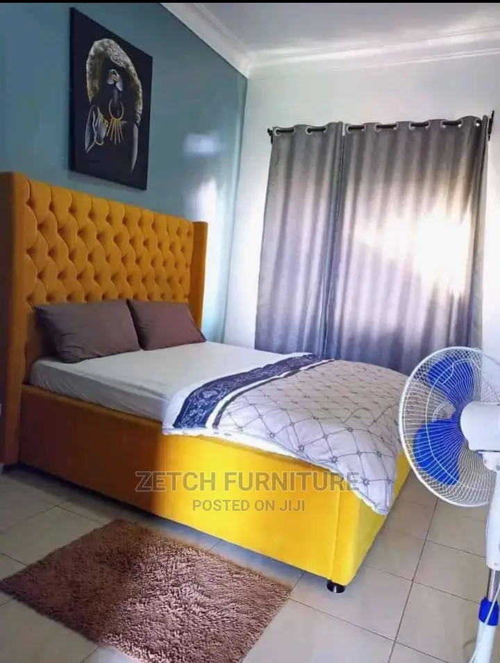 Fully Padded 6x6 Bedframe
