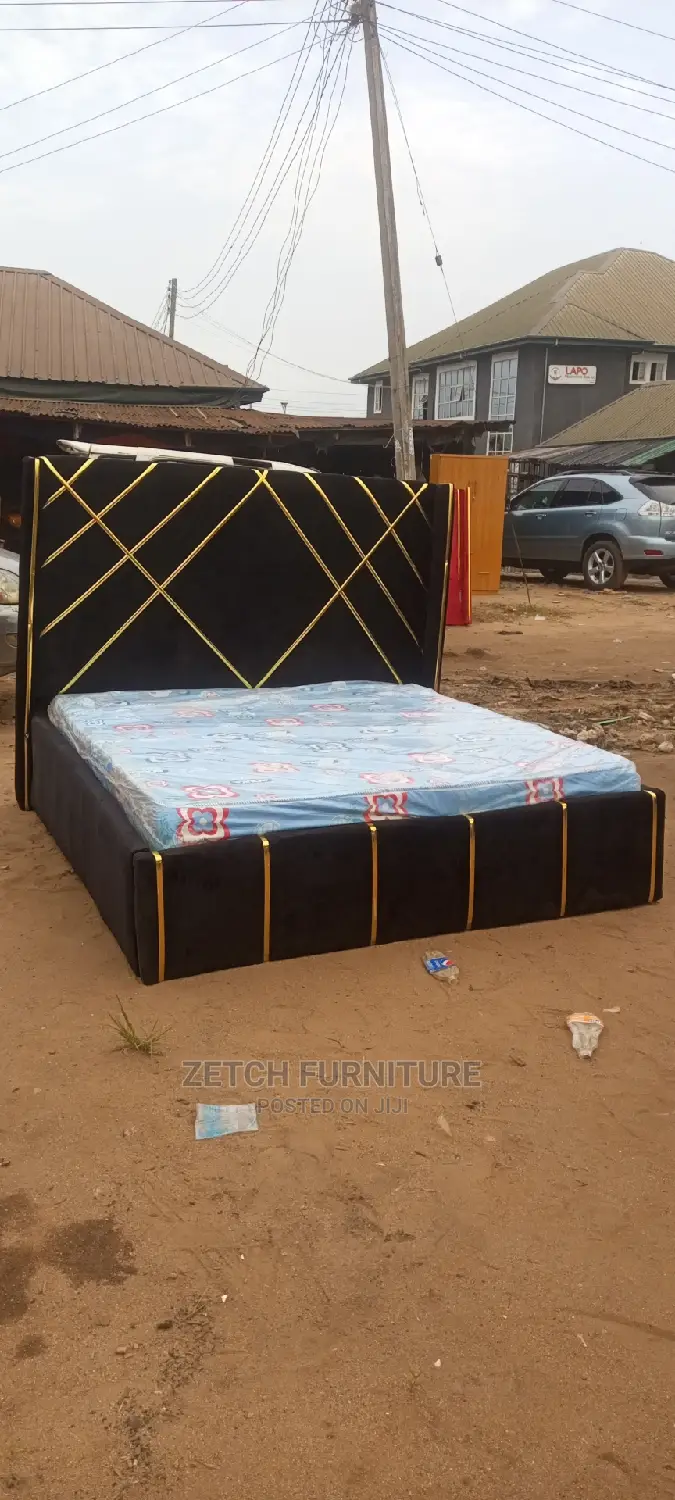 Fully Padded 6x6 Bedframe