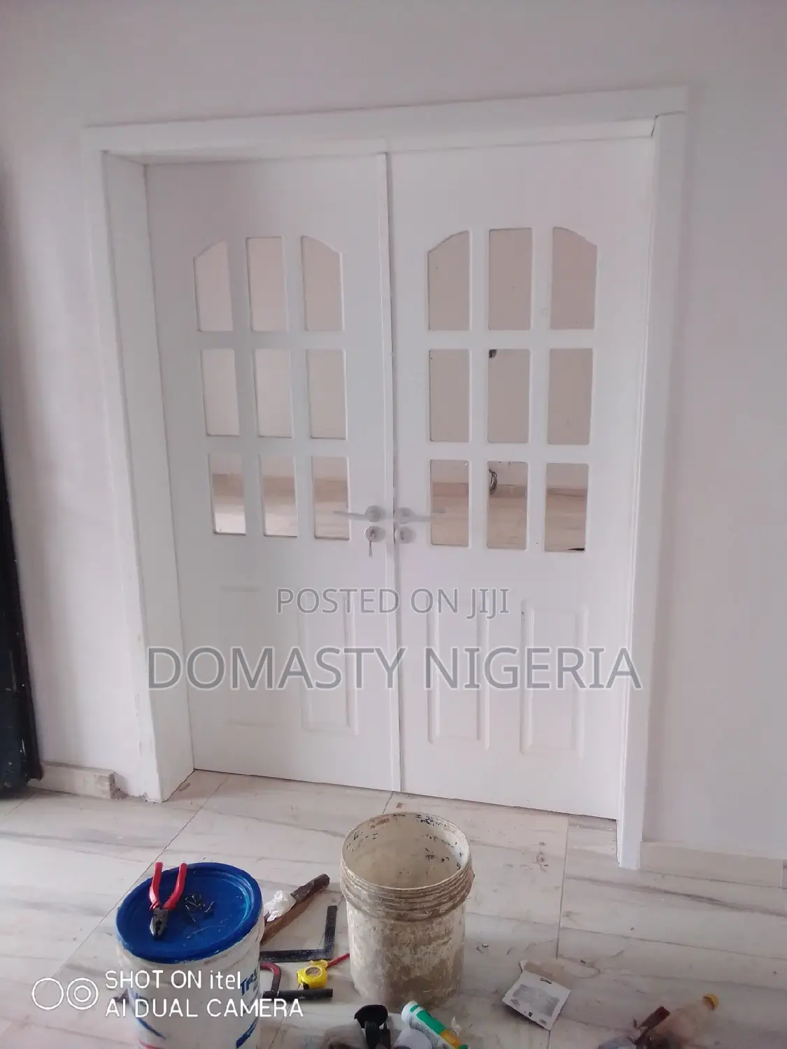 6ft Kitchen Entrance Glass Door