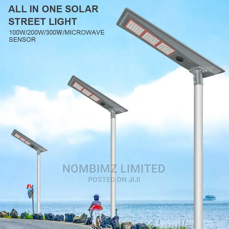 300w All in Die-Casting Aluminium Solar Street Light