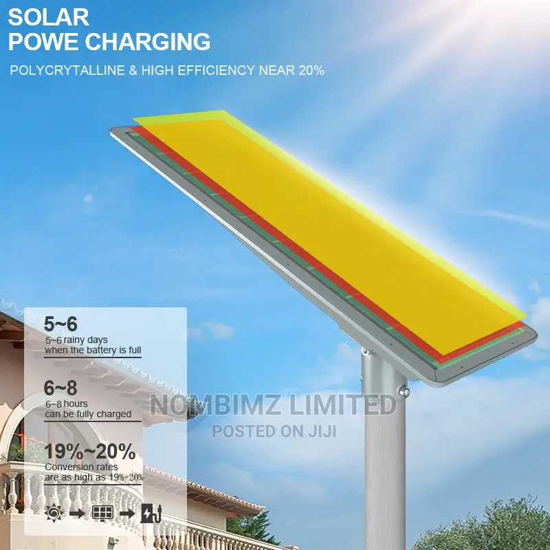 100w All in One Die-Casting Aluminium Solar Street Light