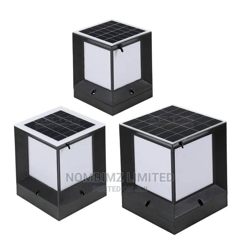 Big All in One Die-Cast Solar Garden Lights/Gate Lamp