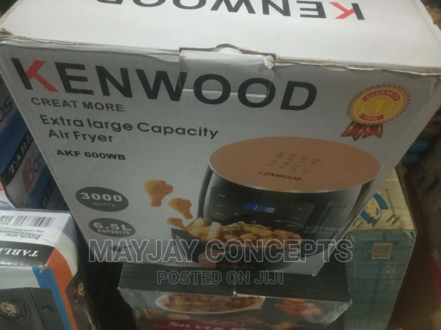 Kenwood 6.5litres Digital Extra Large Capacity Air Fryer