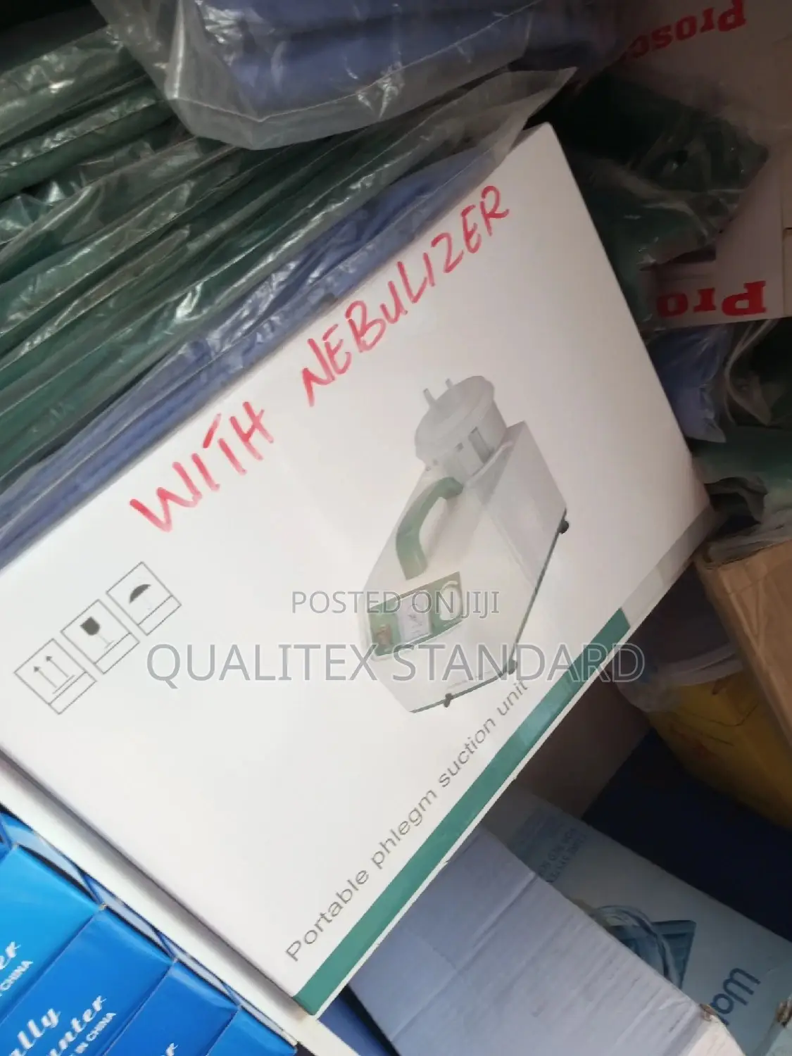 Portable Suction Machine With Nebulizer