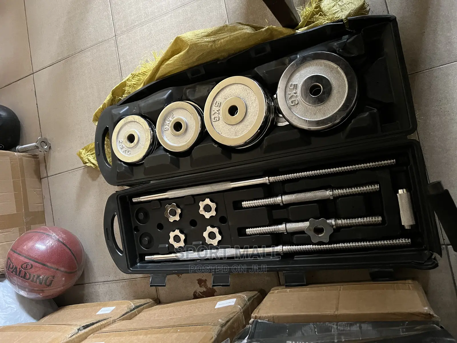 50kg Adjustable Barbell Set