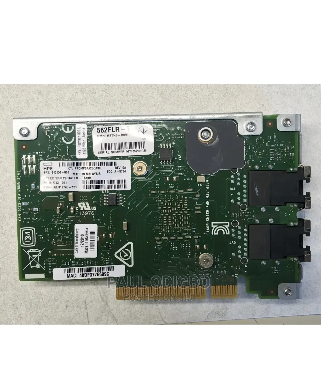 New Server HP ProLiant DL380 Gen10 64GB Intel Xeon HDD 1T