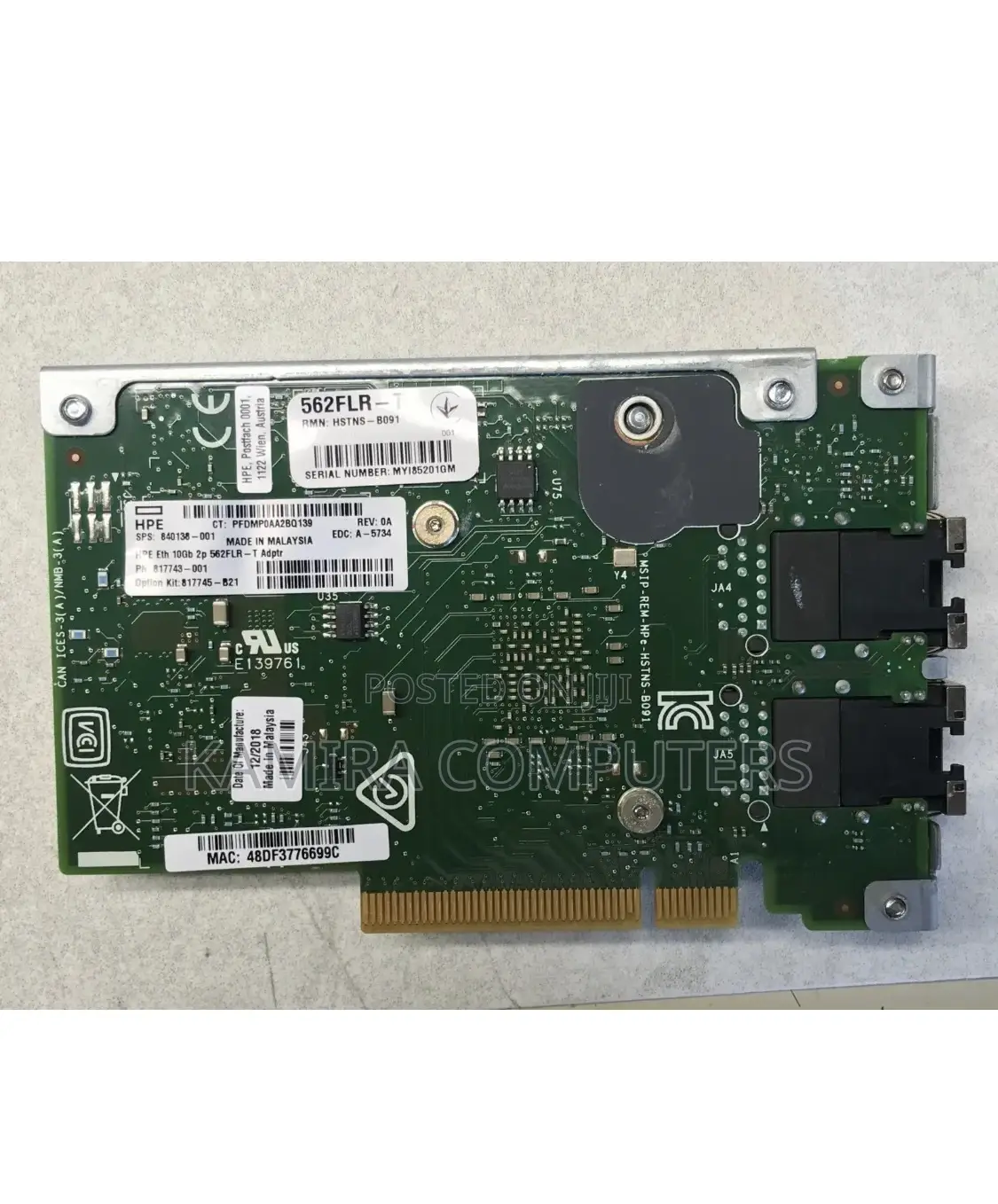 New Server HP ProLiant DL380 Gen10 64GB Intel Xeon HDD 1T