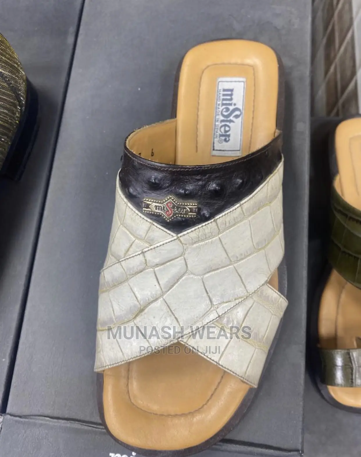 Italian Mister Leather Slipers