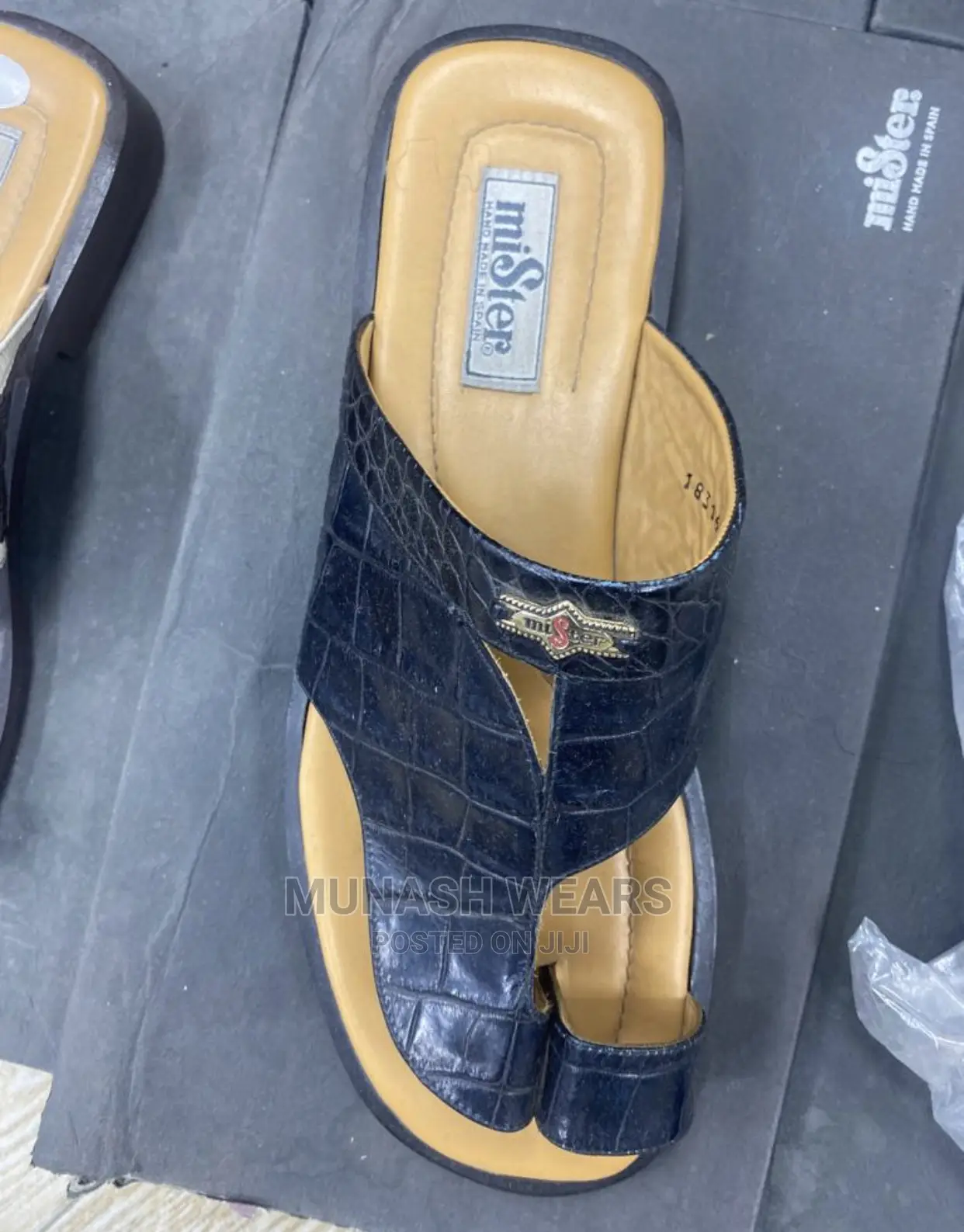 Italian Mister Leather Slipers