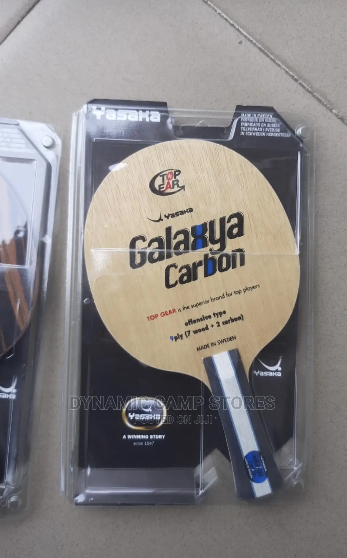Yasaka Top Gear Wooden+Carbon Bat