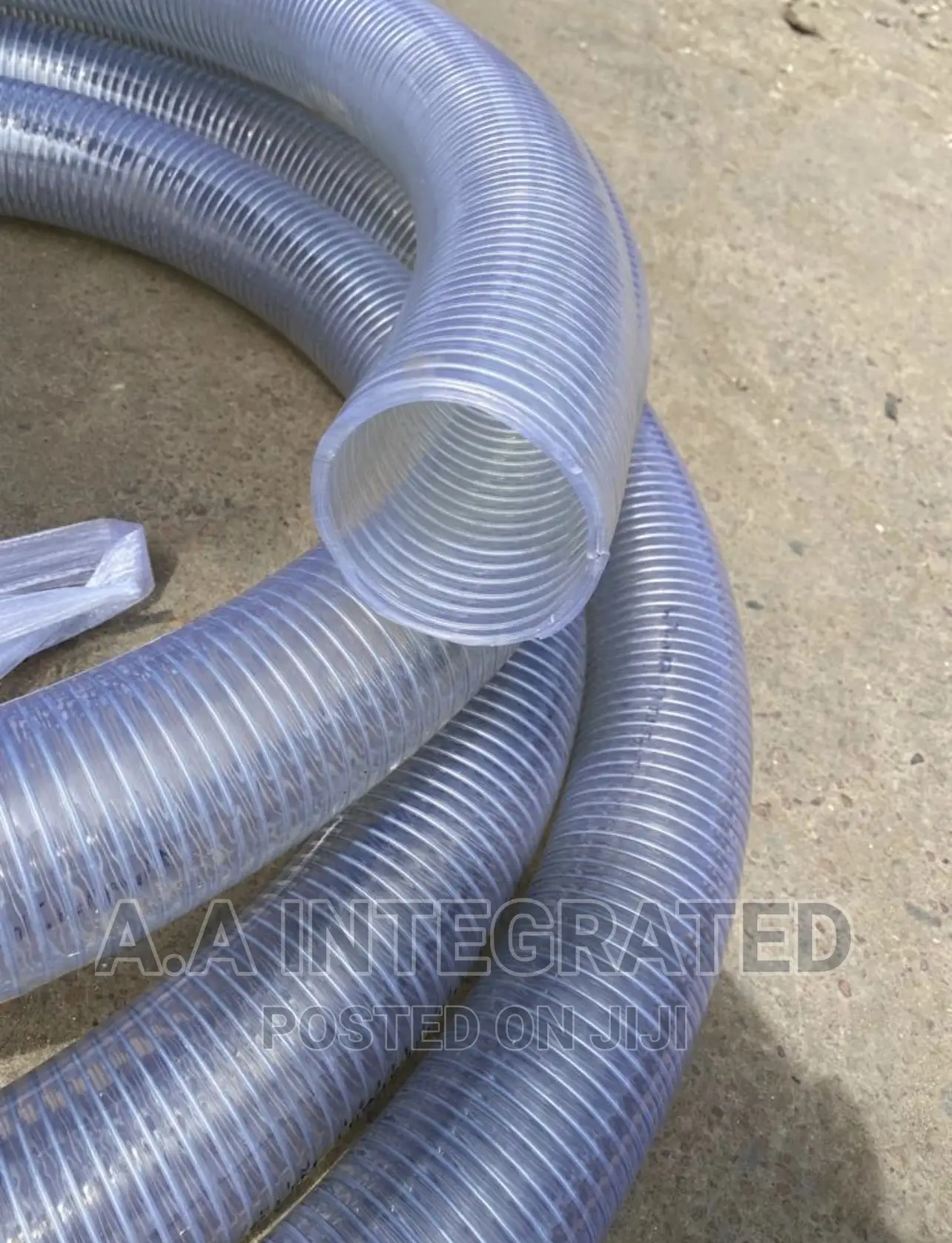 Transparent Hose 4” With Wire