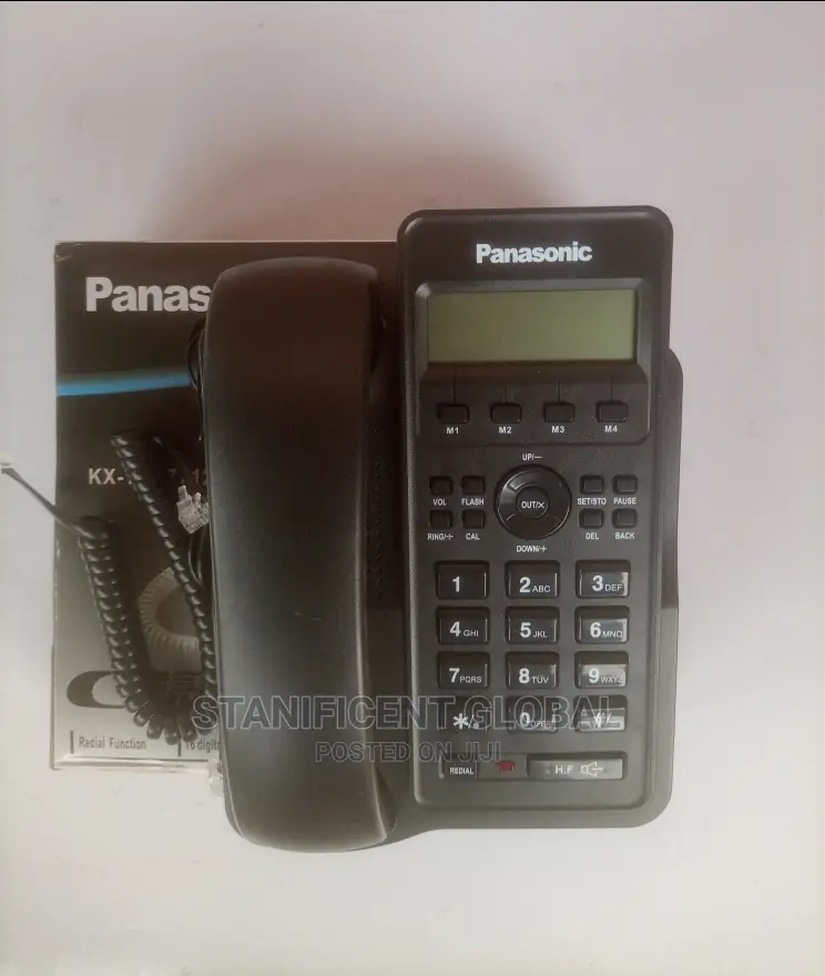 Panasonic Display Intercom Handset (Kx-tsc7712cid) (Black)