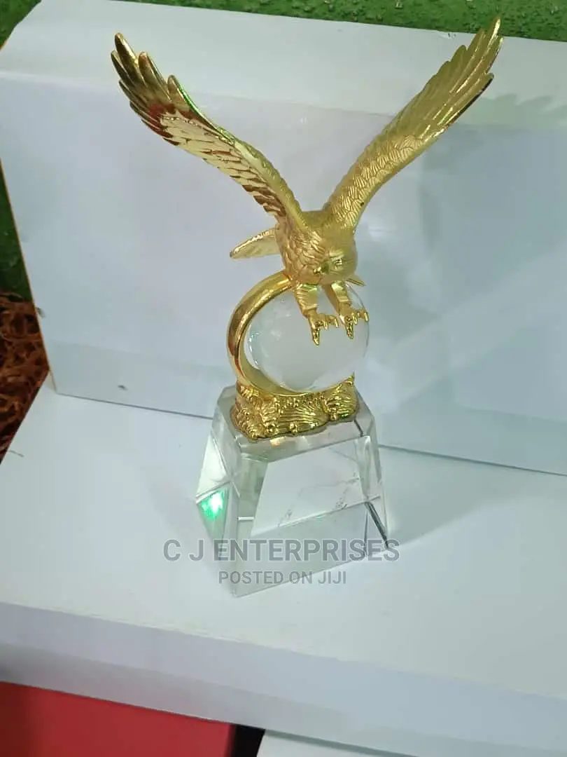 Glass Sculptural Award Plaque G5